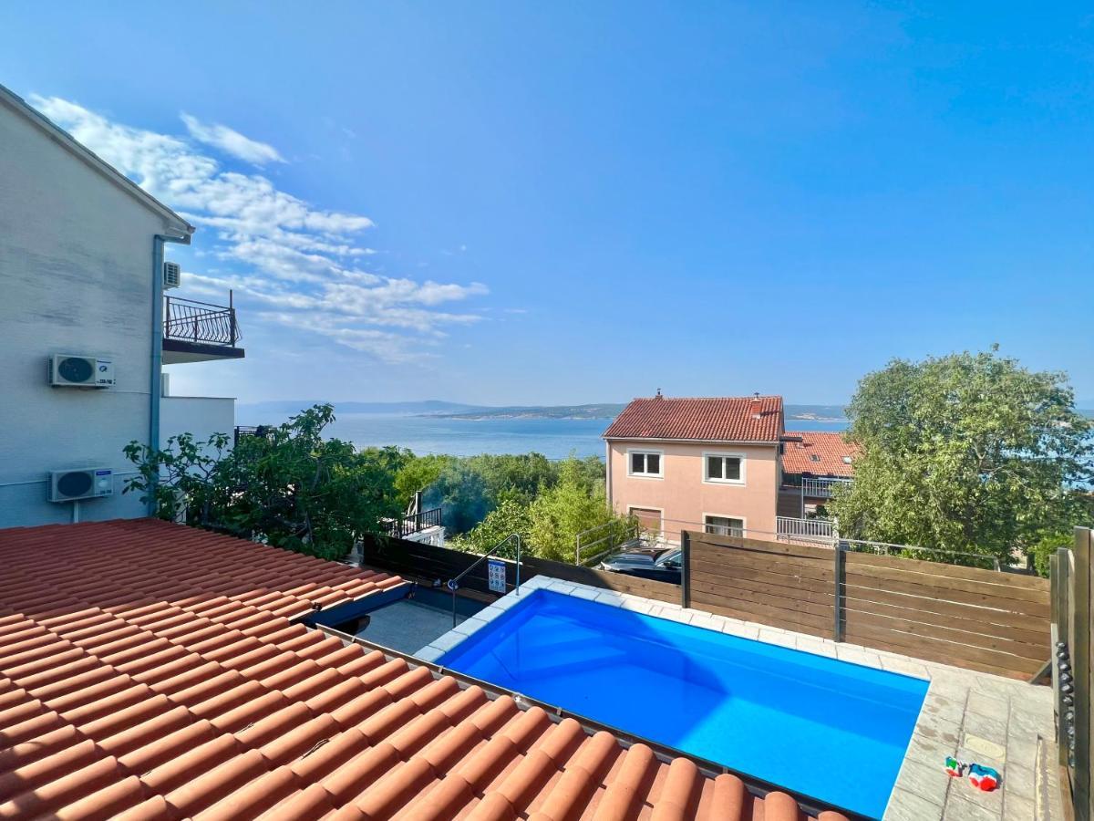 Apartmani Jasminka Dramalj Exterior foto